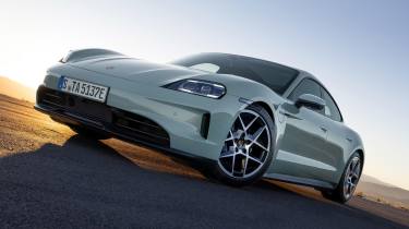 Porsche Taycan facelift – front
